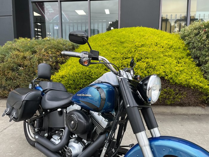 2014 HARLEY-DAVIDSON FLSTFB FAT BOY LO Blue