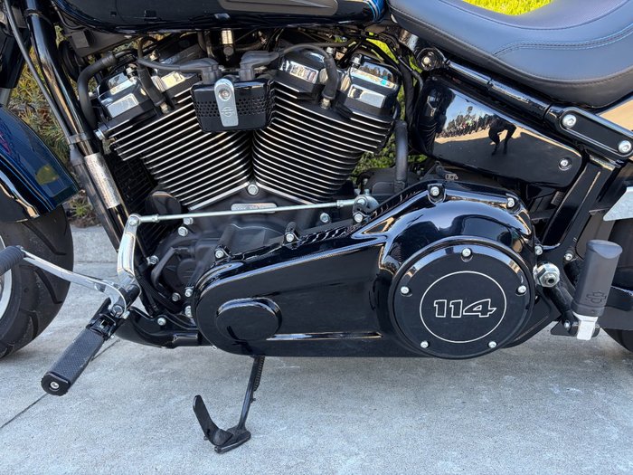 2018 HARLEY-DAVIDSON FLFBS_ANV FAT BOY ANNV Blue