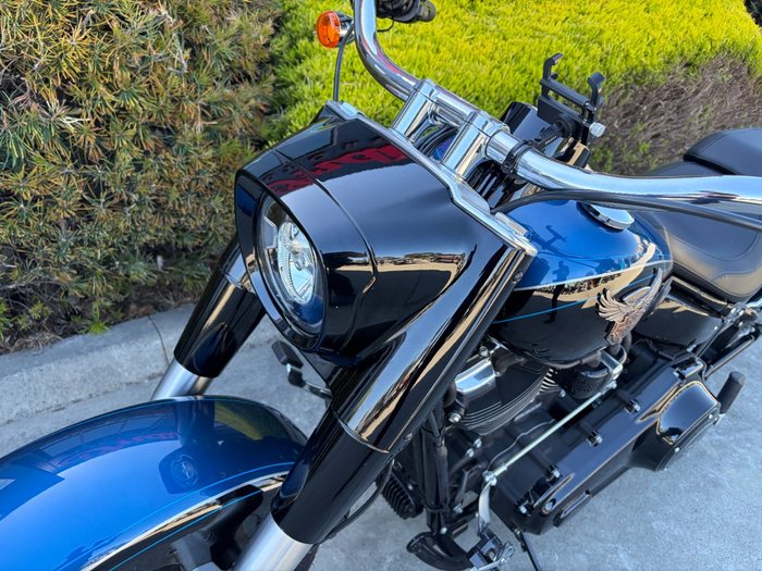 2018 HARLEY-DAVIDSON FLFBS_ANV FAT BOY ANNV Blue
