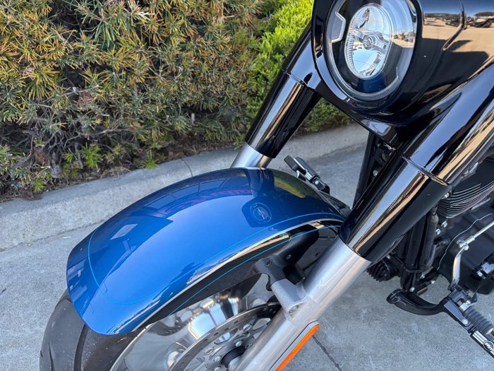 2018 HARLEY-DAVIDSON FLFBS_ANV FAT BOY ANNV Blue