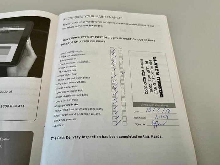 2018 Mazda 3 SP25 BN Series Eternal Blue