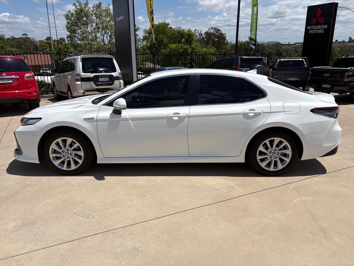 2022 Toyota Camry Ascent AXVH70R Frosted White