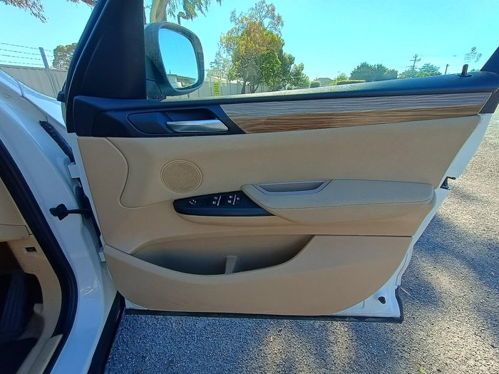 2013 BMW X3 xDrive20d F25 MY13 4X4 Constant Alpine White
