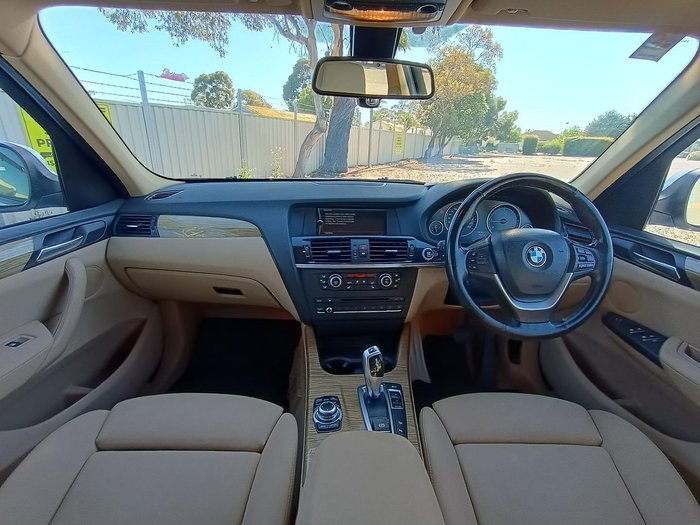 2013 BMW X3 xDrive20d F25 MY13 4X4 Constant Alpine White