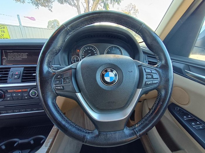 2013 BMW X3 xDrive20d F25 MY13 4X4 Constant Alpine White