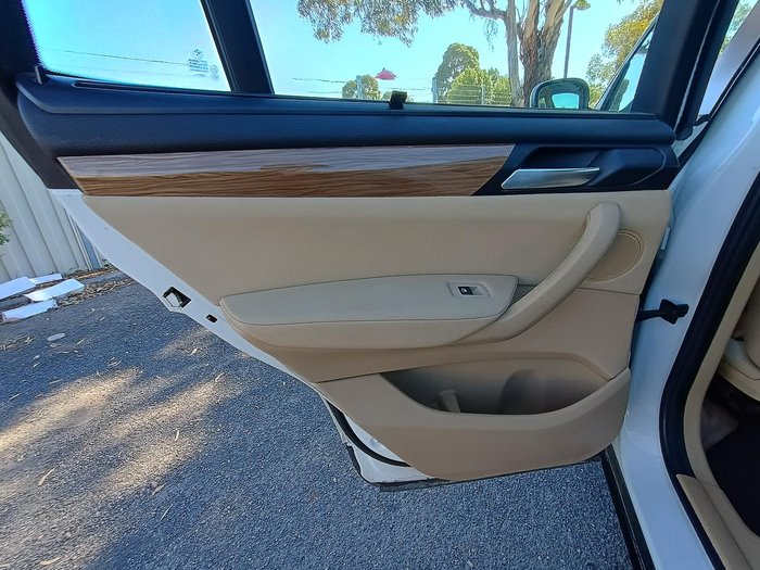 2013 BMW X3 xDrive20d F25 MY13 4X4 Constant Alpine White