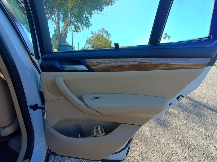 2013 BMW X3 xDrive20d F25 MY13 4X4 Constant Alpine White