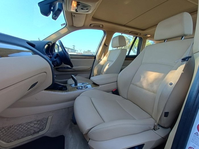 2013 BMW X3 xDrive20d F25 MY13 4X4 Constant Alpine White