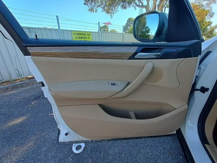 2013 BMW X3 xDrive20d F25 MY13 4X4 Constant Alpine White