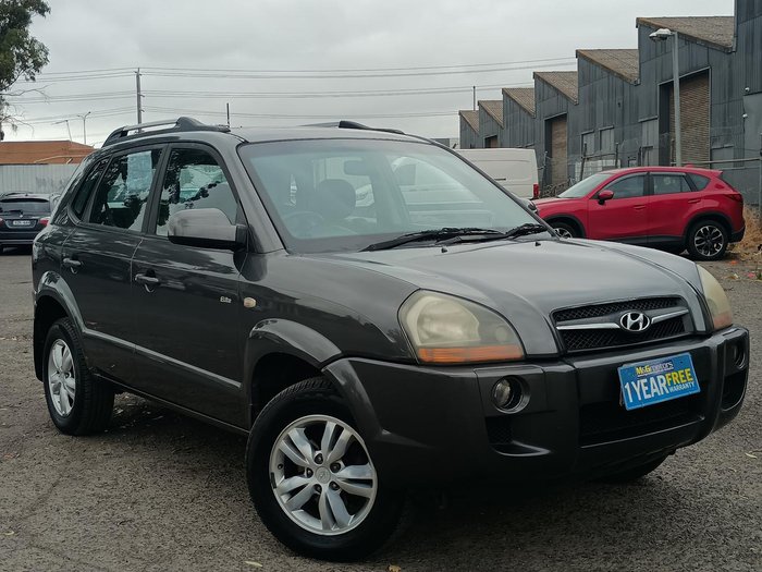 2008 Hyundai Tucson City Elite JM MY07 Charcoal Grey