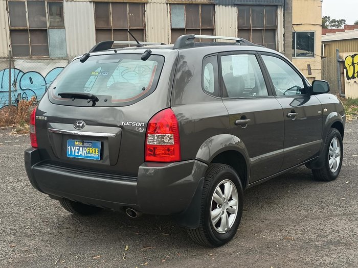 2008 Hyundai Tucson City Elite JM MY07 Charcoal Grey