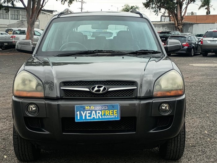 2008 Hyundai Tucson City Elite JM MY07 Charcoal Grey