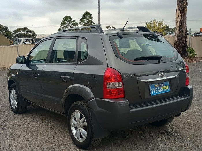 2008 Hyundai Tucson City Elite JM MY07 Charcoal Grey