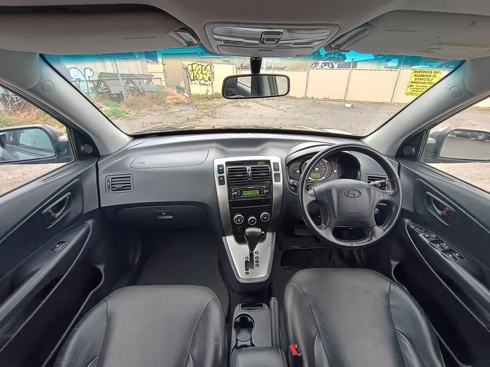 2008 Hyundai Tucson City Elite JM MY07 Charcoal Grey