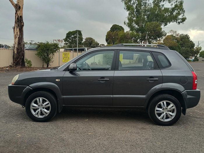 2008 Hyundai Tucson City Elite JM MY07 Charcoal Grey