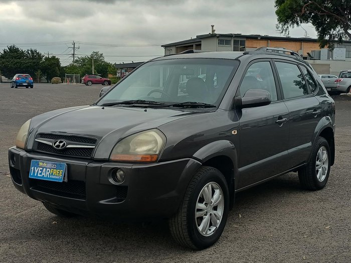 2008 Hyundai Tucson City Elite JM MY07 Charcoal Grey