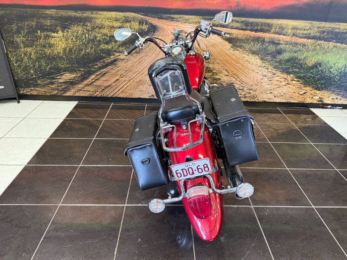 2010 Yamaha XVS650A V-STAR CLASSIC RED