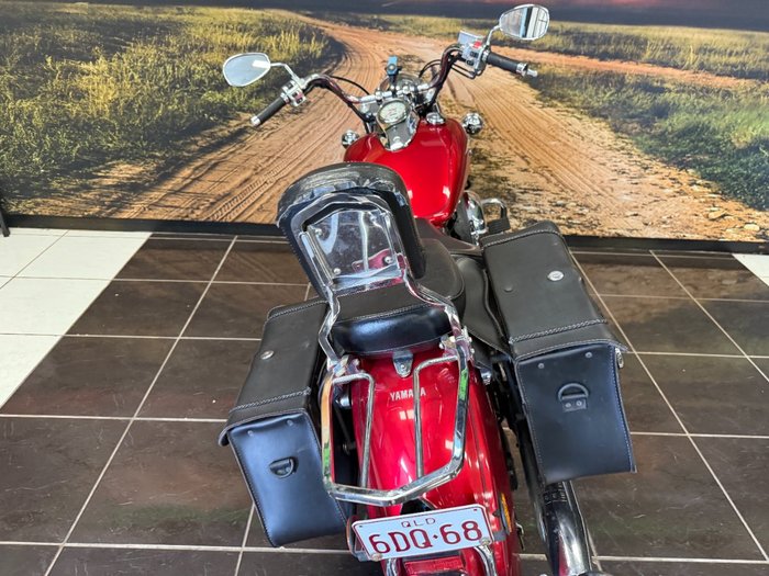 2010 Yamaha XVS650A V-STAR CLASSIC RED