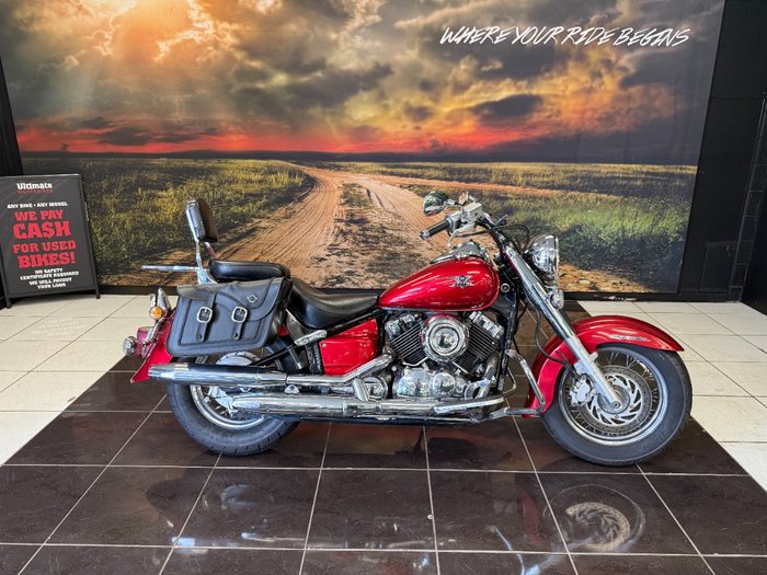 2010 Yamaha XVS650A V-STAR CLASSIC RED