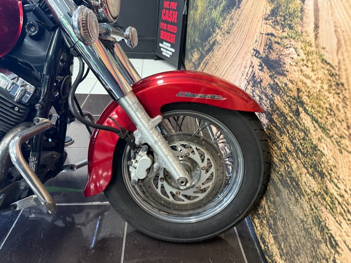 2010 Yamaha XVS650A V-STAR CLASSIC RED