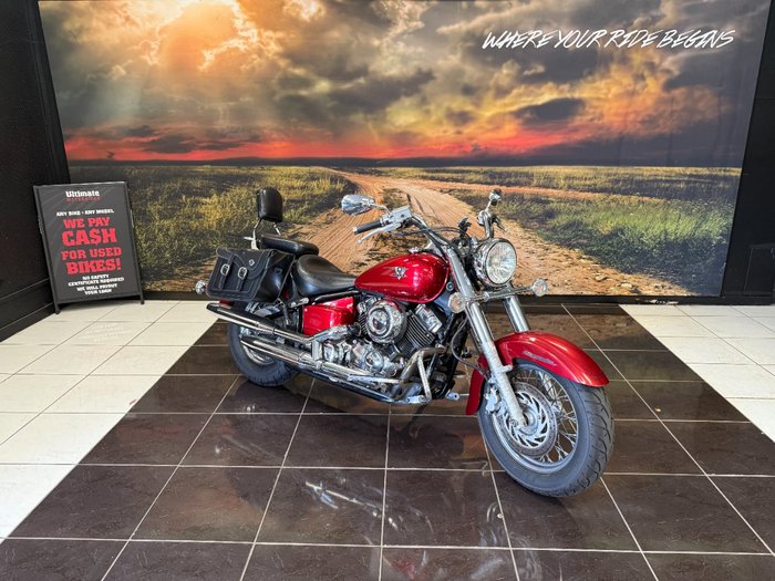 2010 Yamaha XVS650A V-STAR CLASSIC RED