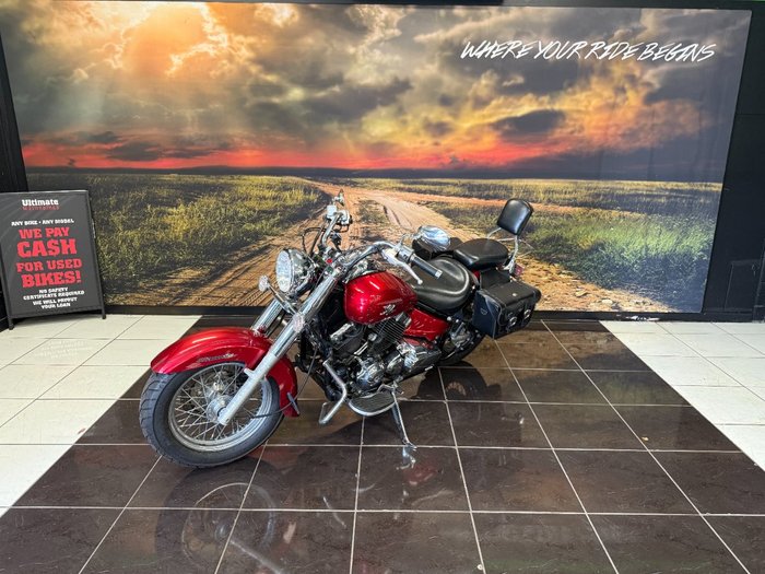2010 Yamaha XVS650A V-STAR CLASSIC RED