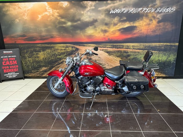 2010 Yamaha XVS650A V-STAR CLASSIC RED