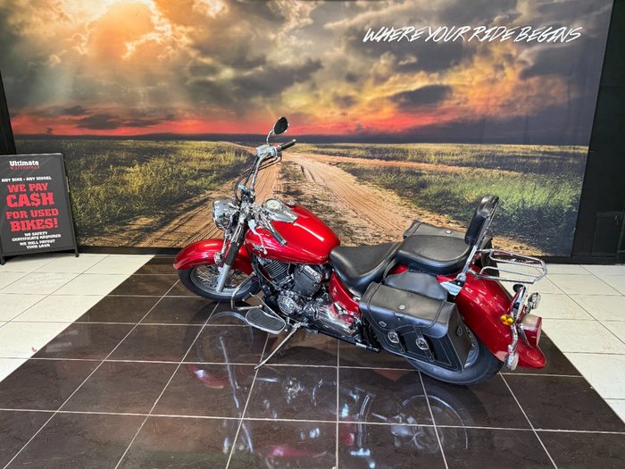 2010 Yamaha XVS650A V-STAR CLASSIC RED
