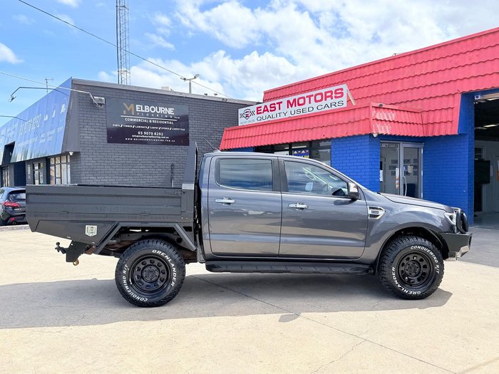 2020 Ford Ranger XLT PX MkIII MY21.25 4X4 Dual Range Meteor Grey