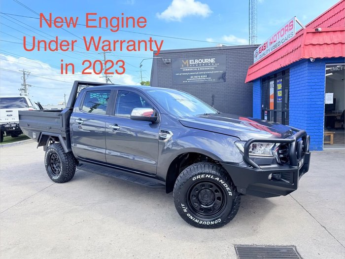 2020 Ford Ranger XLT PX MkIII MY21.25 4X4 Dual Range Meteor Grey