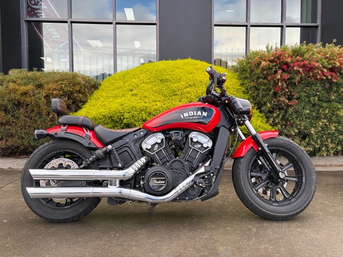 2022 Indian SCOUT BOBBER Red
