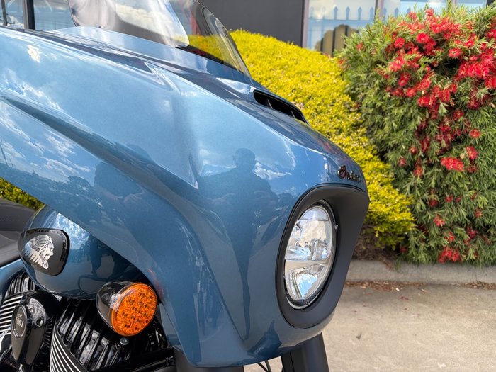 2022 Indian CHIEFTAIN DARK HORSE BLUE SLATE METALLIC