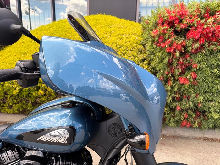 2022 Indian CHIEFTAIN DARK HORSE BLUE SLATE METALLIC