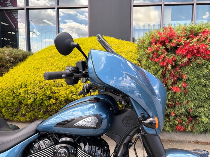 2022 Indian CHIEFTAIN DARK HORSE BLUE SLATE METALLIC