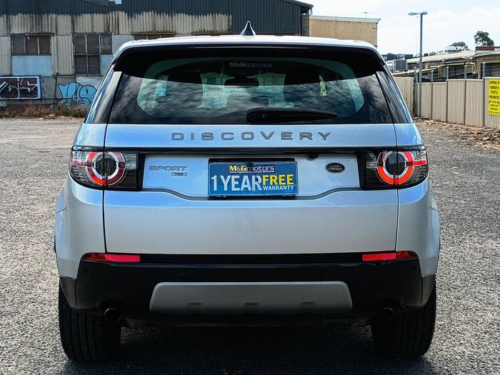 2017 Land Rover Discovery Sport TD4 110kW HSE L550 MY18 4X4 Constant Indus Silver