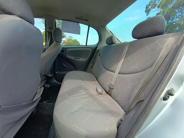 2002 Toyota Echo NCP12R Magnetic Silver
