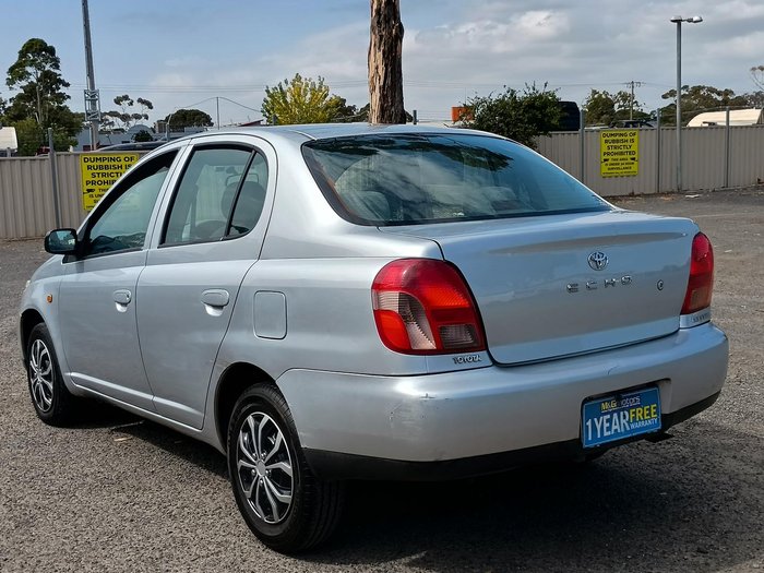 2002 Toyota Echo NCP12R Magnetic Silver