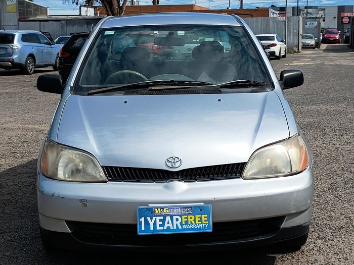 2002 Toyota Echo NCP12R Magnetic Silver