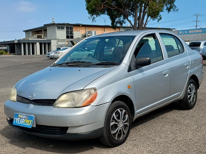 2002 Toyota Echo NCP12R Magnetic Silver