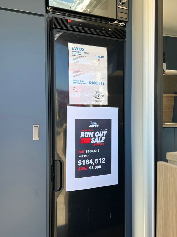 2025 JAYCO JRV X VW.22-2.JX-MY25