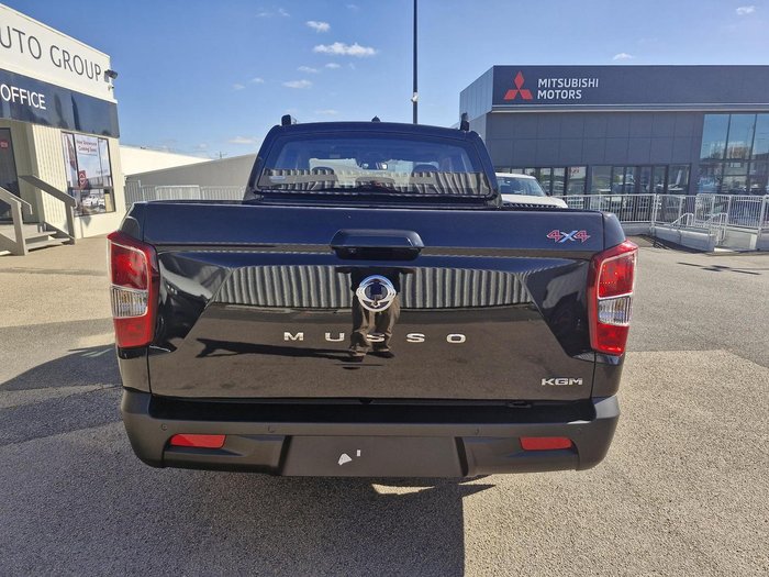2025 KGM Musso Ultimate Q261 MY26 4X4 Dual Range Space Black