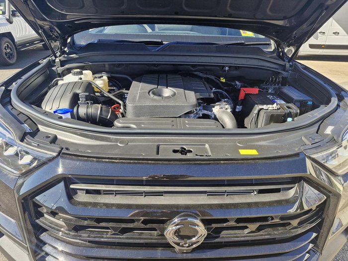 2025 KGM Musso Ultimate Q261 MY26 4X4 Dual Range Space Black