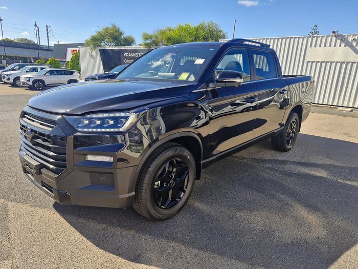 2025 KGM Musso Ultimate Q261 MY26 4X4 Dual Range Space Black