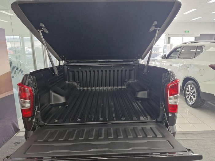 2025 KGM Musso Ultimate Q261 MY26 4X4 Dual Range Space Black