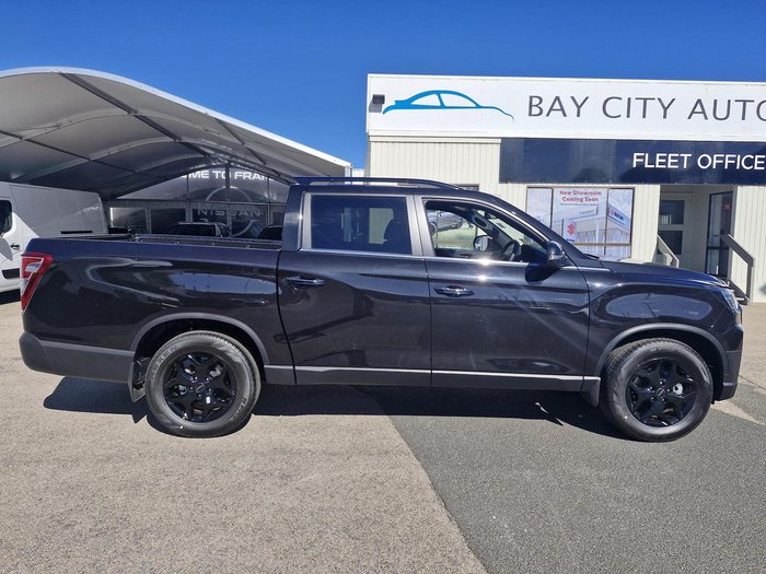 2025 KGM Musso Ultimate Q261 MY26 4X4 Dual Range Space Black