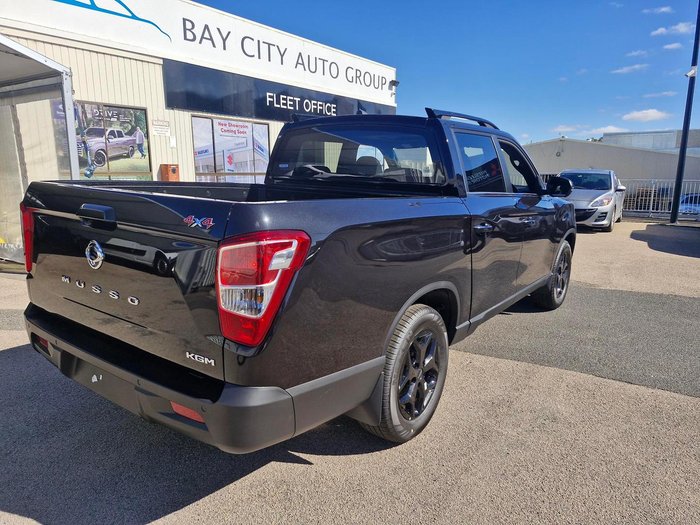 2025 KGM Musso Ultimate Q261 MY26 4X4 Dual Range Space Black