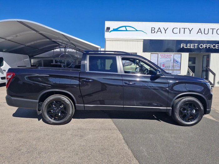 2025 KGM Musso Ultimate Q261 MY26 4X4 Dual Range Space Black