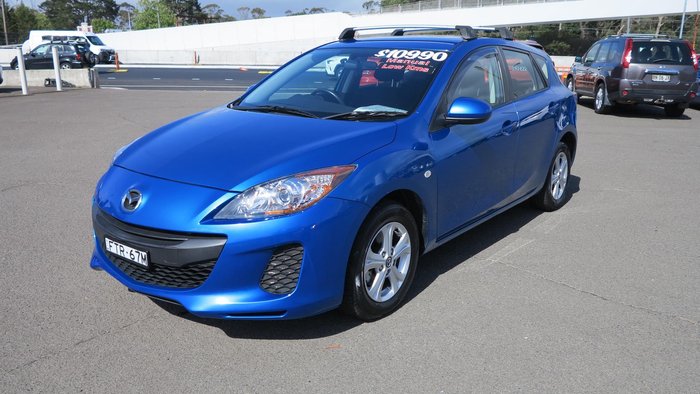 2013 Mazda 3 Neo BL Series 2 MY13 Sky Blue