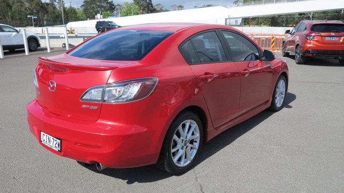 2012 Mazda 3 SP25 BL Series 2 MY13 Velocity Red