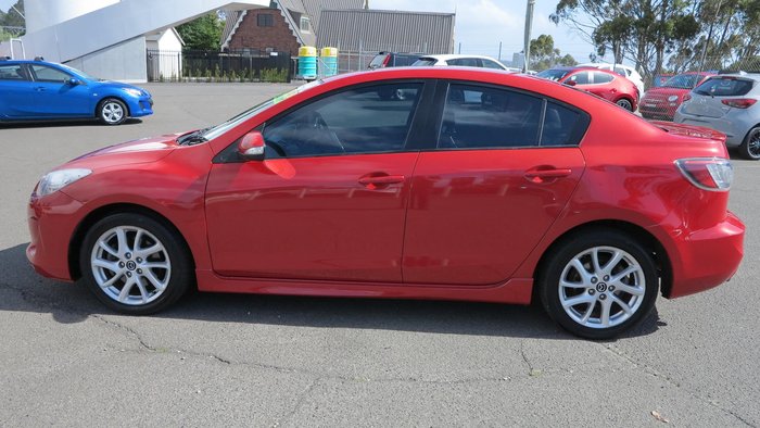 2012 Mazda 3 SP25 BL Series 2 MY13 Velocity Red